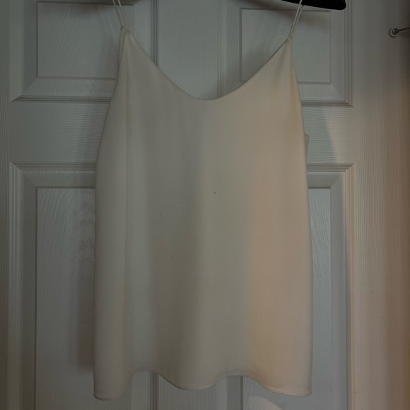 Off white, bone coloured tank/spaghetti strap - Picture 2 of 3